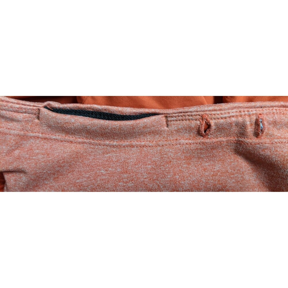 Women's NIKE Orange Athletic Elastic Waist 4" Running Shorts Size Small - Picture 11 of 12
